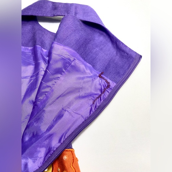 Designer’s Linen Fashion Dress Elizabeth James Linen Dress Bouliabasse DEBORAH - Picture 7 of 15